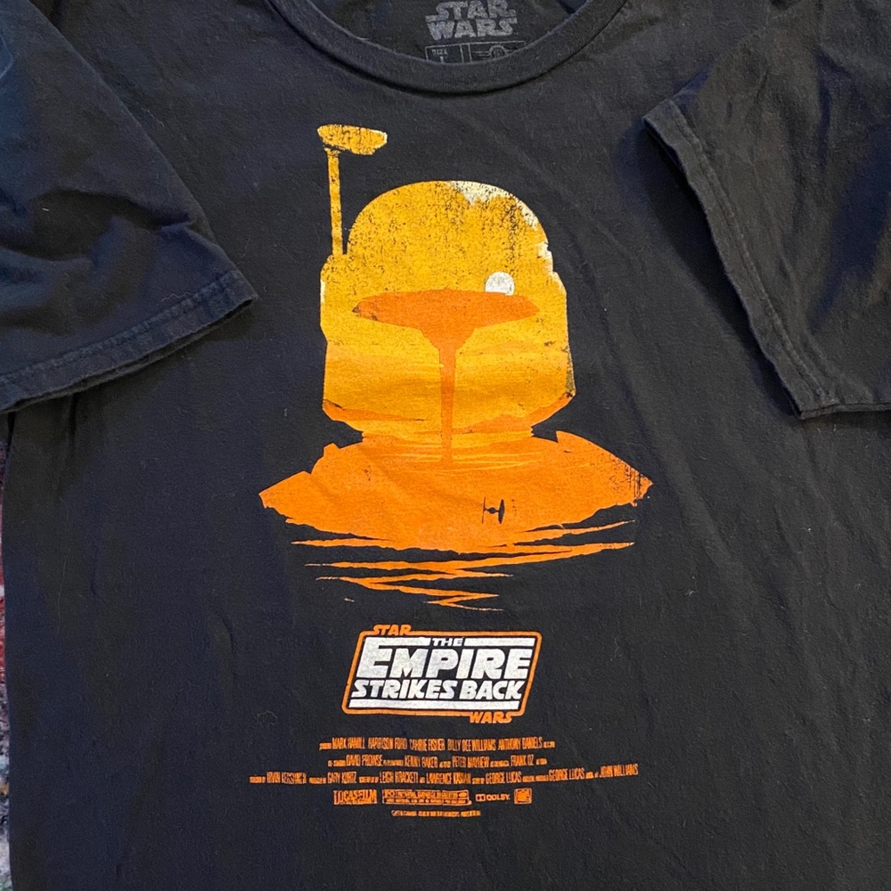 Star Wars Empire Strikes Back Boba Fett Tee